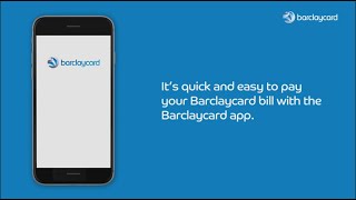 How to pay your Barclaycard bill in app [upl. by Edmee]