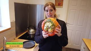 Roasting a Turks Turban Squash [upl. by Haidabez]