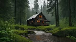 Soothing Soft Rain sounds in the forest  5 Hours of Best sleeping White Noise [upl. by Yentihw]