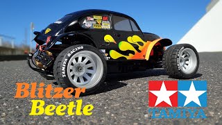 Tamiya Blitzer Beetle  onroad action [upl. by Adnomal]