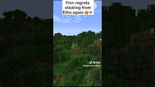 Finn made a mistake talon shorts comedy ethobot minecraft [upl. by Annal]