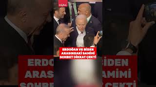 Erdoğan ve Biden arasındaki samimi sohbet dikkat çekti shorts erdoğan biden [upl. by Cassandra]