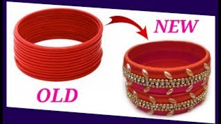 Old bangles reuse new bangles purani bangles ka use waste bangles craft idea diyyoutube waste [upl. by Endora]