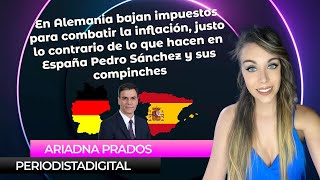 Alemania baja impuestos para combatir la inflación lo contrario de lo que hace en España Sánchez [upl. by Ress]