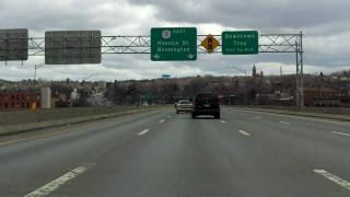 Interstate 787 Exits 5 to 9 northbound [upl. by Milissent]