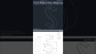 AutoCAD 2D Modeling autocad inventor solidworks cad cadsoftware draftingsoftware autocad [upl. by Ogilvy]