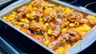 MA MEILLEURE MARINADE DE POULET AU FOUR POUR UN DÎNER COMPLET🧑🏻‍🍳🍗 Deli Cuisine [upl. by Lanfri]