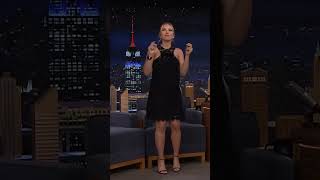 Scarlett Johansson intro scarlettjohansson jimmyfallonshow [upl. by Auqinaj]