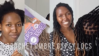 HOW TO CROCHET GYPSY LOCS  beginnerfriendly detailed tutorial  scalp care tips [upl. by Harl]