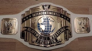 WWE INTERCONTINENTAL CHAMPIONSHIP Replica Belt REVIEW Titel Gürtel [upl. by Lynett]