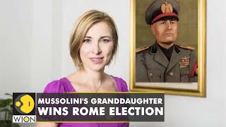 Benito Mussolinis Granddaughter Rachele Mussolini proves that one can be more than their surname [upl. by Gemperle615]