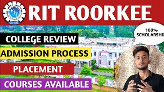 RIT Roorkee MBA Course Review Highest Package 365 lakhs  Admission open 2024 [upl. by Gresham706]