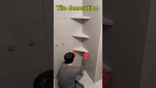 Ep035 Tile decoration perfect tiles decor ation constraction perfect short [upl. by Eads]