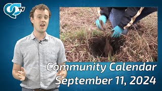 September 11th 2024 Community Calendar  QCTV [upl. by Ardnohsed640]