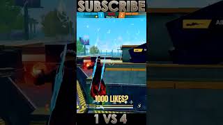 freefire howtohandle1vs4situationinfreefire [upl. by Ruford]