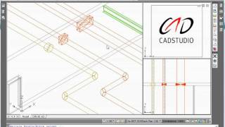 AutoCAD MEP 2010  Lüftung Wandaussparungen setzen [upl. by Oliver923]