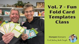 Fun Fold Template Class Vol 7 [upl. by Naloc]