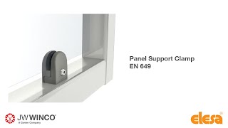 Panel Support Clamp EN 649 from JW Winco [upl. by Ginsberg603]