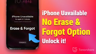 iPhone Unavailable No Erase Option How to Fix iPhone Unavailable Lock Screen  2024 [upl. by Eikcaj]