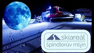 Night skiing  Špindlerův Mlýn Czech Rep [upl. by Roskes325]