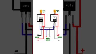 Adjustable power supply  24v to 5v and 12v shorts [upl. by Kinna]