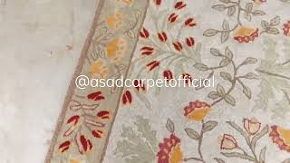 Beautiful Floral Hand Tufted Area Rug for Living Room in 9x12 ft Available in more sizes [upl. by Onafets867]