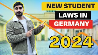 GOOD NEWS 4 New Laws for Students in Germany 2024 English Subtitles Given [upl. by Rinee847]