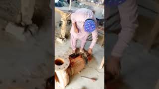 How to 10hp motor rivainding check sajid khan [upl. by Gelhar]