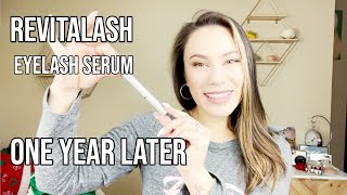 Revitalash Eyelash Serum  One year update [upl. by Deuno]