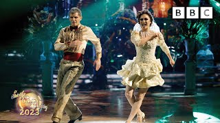 Nigel Harman and Katya Jones Cha Cha Cha to I Was Made For Lovin You by Kiss ✨ BBC Strictly 2023 [upl. by Eileme403]