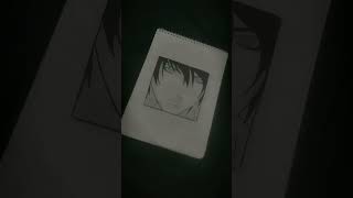 Drawing yagami light🔥 animedrawinganimeartdeathnoteyagamilightرسمانمينقاشیانیمهart drawing [upl. by Ttelrahc845]