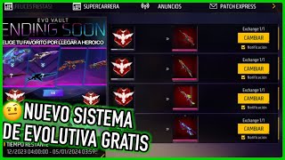 Consigue 1 Evolutiva Gratis por Subir a Heroico en Free Fire Latam Año Nuevo 😳  JORGEPLAYED [upl. by Anivla51]