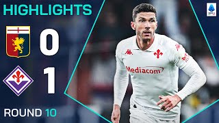 GENOAFIORENTINA 01  HIGHLIGHTS  Gosens extends Fiorentina winning streak  Serie A 202425 [upl. by Nauqahs]