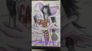 CAESAR CLOWN ESCOLHIDO onepieceart drawingonepiece onepiece artist shortsdrawingonepiece art [upl. by Nosila]