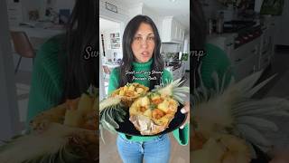 Sweet and Spicy Shrimp Pineapple Boats [upl. by Elrae159]