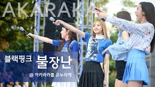 연세대 아카라카 블랙핑크 불장난 Blackpink Playing with Fire Fancam  2017 Akaraka 연세대 축제 직캠 [upl. by Lombard]