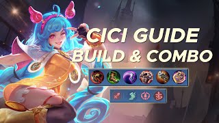 NEW HERO CICI  GUIDE TIPS BUILD AND COMBO [upl. by Lraed]