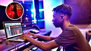 Megan Thee Stallion 14 year Old Producer quotLil Tagquot Cooks up 2 Insane Beats on FL Studio [upl. by Beattie]