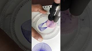 Spirograph asmr satisfying spirograph asmr microphone pen spirographdesigns music [upl. by Wills]