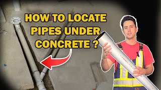 How to locate pipes under the basement floor [upl. by Yasdnyl]