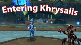 FINALLY STARTING KHRYSALIS  Wizard101 Ice Walkthough 6 [upl. by Esojnauj]