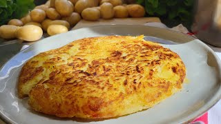 Schweizer Rösti 🇨🇭 Original Rezept von der Bäuerin  Knusprig und köstlich KartoffelRezept [upl. by Nitsyrc986]