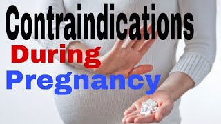 Drugs contraindicated during pregnancy and their side effects MisMedicine [upl. by Elbag778]