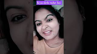 Itni Gaor se Kya Dekh Rahe Ho 😂🤣 funny comedy shorts trending [upl. by Tirza879]