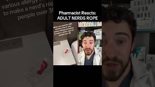 A Nerds Rope that will put you to sleep FOREVER 💤 pharmacist pharmacy doctorreacts shorts [upl. by Assili332]