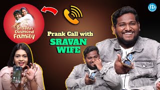 Youtuber Sravan Diamond Prank call with his Wife  Sravan Diamond about Pareshaan Boys  iD Talkies [upl. by Mcgean]