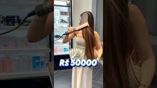 50000 VIRAL Hair straightener😱🤯 notsponsored honestreview shorts [upl. by Yeoz]