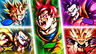 Ranking The 5 BEST UNITS of Each Color in Dragon Ball LEGENDS [upl. by Patterman]