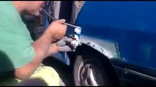 Can You Blow Automotive Paint Painting Without A Paint Gun [upl. by Jdavie]