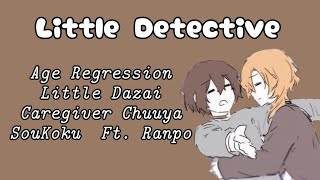 Little Detective  Age Regression Texting Story  Soukoku ft Ranpo [upl. by Avrit929]